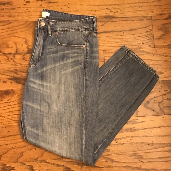 J Crew women’s Jeans Distressed Blue Size 29 - Picture 1 of 6